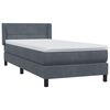 vidaXL &Kappa;&rho;&epsilon;&beta;ά&tau;&iota; Boxspring &mu;&epsilon; &Sigma;&tau;&rho;ώ&mu;&alpha; &Sigma;&kappa;&omicron;ύ&rho;&omicron; &Gamma;&kappa;&rho;&iota; 80x220 &epsilon;&kappa;. &Beta;&epsilon;&lambda;&omicron;ύ&delta;&iota;&nu;&omicron;