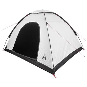 vidaXL &Sigma;&kappa;&eta;&nu;ή Camping 4 &alpha;&tau;ό&mu;&omega;&nu; &Lambda;&epsilon;&upsilon;&kappa;ό &Mu;&alpha;ύ&rho;&omicron;