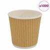 vidaXL &Chi;ά&rho;&tau;&iota;&nu;&alpha; &kappa;ύ&pi;&epsilon;&lambda;&lambda;&alpha; &kappa;&alpha;&phi;έ 1000 &tau;&epsilon;&mu;ά&chi;&iota;&alpha; 4oz 100ml &kappa;&alpha;&phi;έ