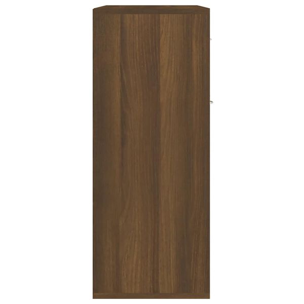vidaXL Μπουφές Καφέ Δρυς 60x30x75 εκ. από Επεξεργασμένο Ξύλο