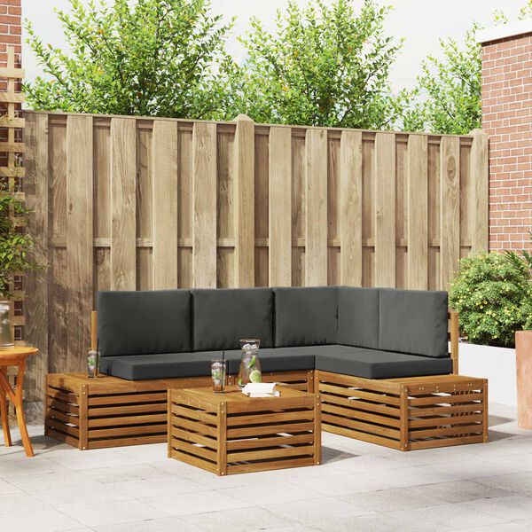 vidaXL &Sigma;&epsilon;&iota;&rho;ά &Kappa;&alpha;&nu;&alpha;&pi;έ &Epsilon;&xi;&omega;&tau;&epsilon;&rho;&iota;&kappa;&omicron;ύ 5 &Tau;&epsilon;&mu;ά&chi;&iota;&omicron; &Phi;&upsilon;&sigma;&iota;&kappa;ό &kappa;&alpha;&iota; &Alpha;&nu;&theta;&rho;&alpha;&kappa;ί