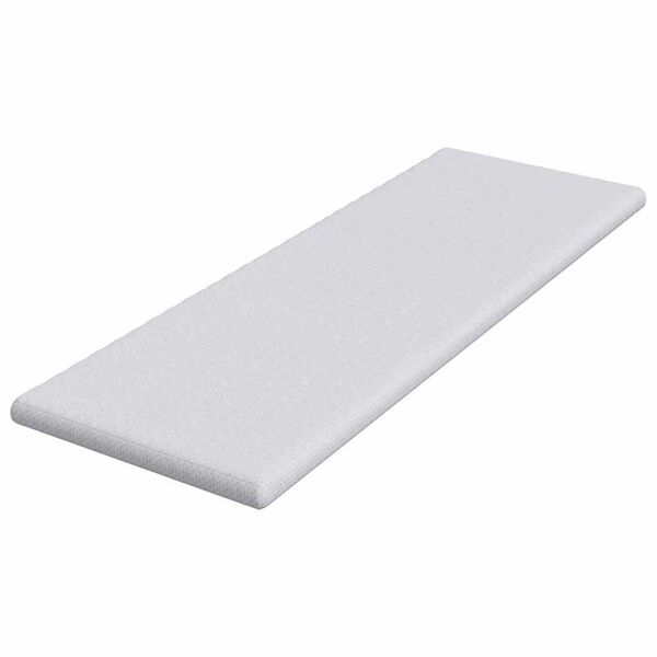 vidaXL Στρώματα Λευκό 70 x 200 cm 100% ύφασμα πολυεστέρα με τζακάρ