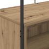 vidaXL Ράφι Ρούχων Καφέ 100 x 44 x 160 εκ Επεξεργασμένο ξύλο
