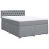vidaXL &Kappa;&rho;&epsilon;&beta;ά&tau;&iota; Boxspring &mu;&epsilon; &Sigma;&tau;&rho;ώ&mu;&alpha; &Alpha;&nu;&omicron;&iota;&chi;&tau;ό &Gamma;&kappa;&rho;&iota; 140x200 &epsilon;&kappa;. &Upsilon;&phi;&alpha;&sigma;&mu;ά&tau;&iota;&nu;&omicron;