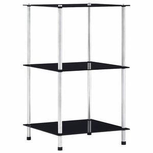 vidaXL &Rho;ά&phi;&iota; &Delta;&iota;&alpha;&phi;&alpha;&nu;έ&sigmaf; 3 &Epsilon;&pi;&iota;&pi;έ&delta;&omega;&nu; &Mu;&alpha;ύ&rho;&omicron; 40 x 40 x 67 &epsilon;&kappa; &alpha;&pi;ό &Psi;&eta;&mu;έ&nu;&omicron; &Gamma;&upsilon;&alpha;&lambda;ί