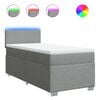 vidaXL &Kappa;&rho;&epsilon;&beta;ά&tau;&iota; Boxspring &mu;&epsilon; &Sigma;&tau;&rho;ώ&mu;&alpha; &Alpha;&nu;&omicron;&iota;&chi;&tau;ό &Gamma;&kappa;&rho;&iota; 90x200 &epsilon;&kappa;. &Upsilon;&phi;&alpha;&sigma;&mu;ά&tau;&iota;&nu;&omicron;