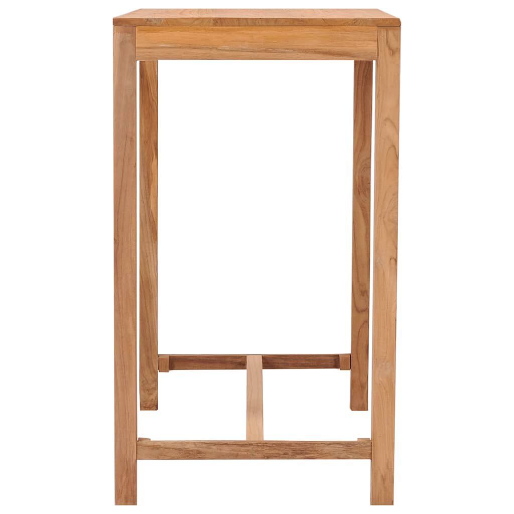 vidaXL Τραπέζι Μπαρ Κήπου 110 x 60 x 105 εκ. από Μασίφ Ξύλο Teak
