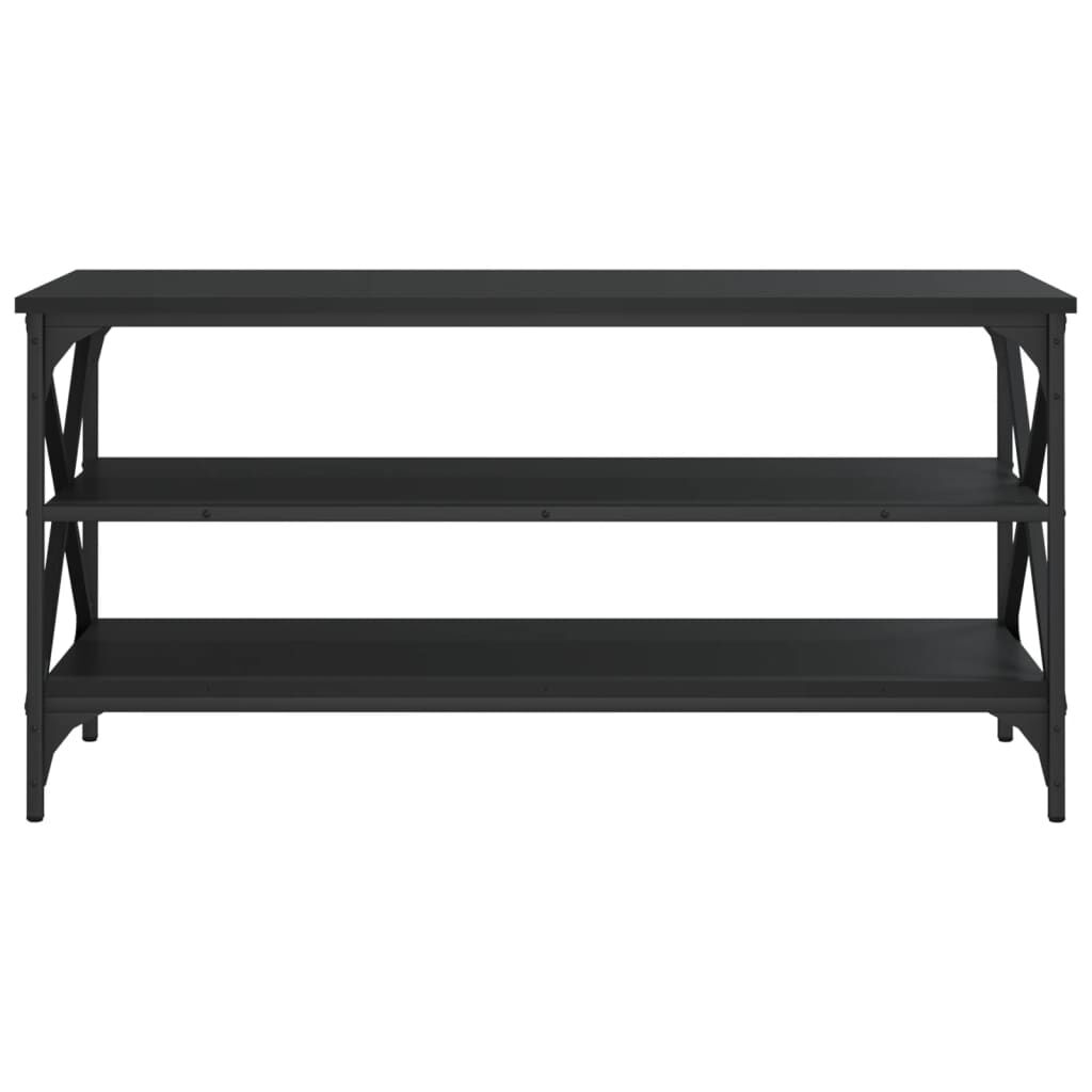 vidaXL Έπιπλο Τηλεόρασης Μαύρο 100x40x50 εκ. Επεξεργασμένο Ξύλο