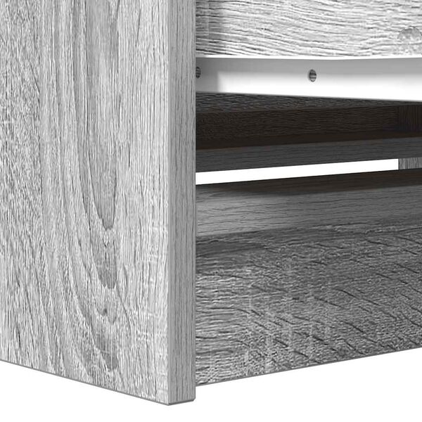 vidaXL Έπιπλο Τηλεόρασης Γκρι Sonoma 80x35x54 εκ. από Επεξεργ. Ξύλο