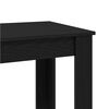 vidaXL Τραπέζι μπαρ Μαύρη Οξυά 51 x 50 x 103.5 εκ. Επεξεργασμένο ξύλο