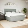 vidaXL &Kappa;&rho;&epsilon;&beta;ά&tau;&iota; Boxspring &mu;&epsilon; &Sigma;&tau;&rho;ώ&mu;&alpha; &Alpha;&nu;&omicron;&iota;&chi;&tau;ό &Gamma;&kappa;&rho;&iota; 180x200 &epsilon;&kappa;. &Beta;&epsilon;&lambda;&omicron;ύ&delta;&iota;&nu;&omicron;