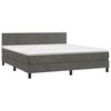 vidaXL &Kappa;&rho;&epsilon;&beta;ά&tau;&iota; Boxspring &mu;&epsilon; &Sigma;&tau;&rho;ώ&mu;&alpha; &Sigma;&kappa;&omicron;ύ&rho;&omicron; &Gamma;&kappa;&rho;&iota; 180x200 &epsilon;&kappa;. &Beta;&epsilon;&lambda;&omicron;ύ&delta;&iota;&nu;&omicron;