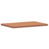 vidaXL Πάγκος Μπάνιου 60x40x2,5 εκ. από Μασίφ Ξύλο Οξιάς