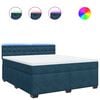 vidaXL &Kappa;&rho;&epsilon;&beta;ά&tau;&iota; Boxspring &mu;&epsilon; &Sigma;&tau;&rho;ώ&mu;&alpha; &Mu;&pi;&lambda;&epsilon; 180x200 &epsilon;&kappa;. &Beta;&epsilon;&lambda;&omicron;ύ&delta;&iota;&nu;&omicron;