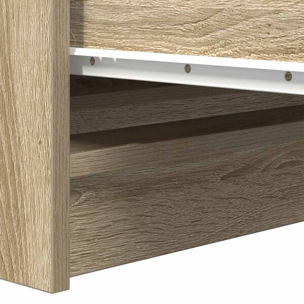 vidaXL Ραφιέρα Sonoma Δρυς 37,5x35x76 εκ. από Επεξεργ. Ξύλο