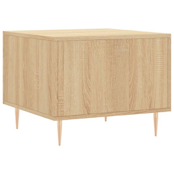 vidaXL Τραπεζάκι Σαλονιού Sonoma Δρυς 50x50x40 εκ. Επεξεργασμένο Ξύλο