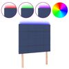 vidaXL &Kappa;&epsilon;&phi;&alpha;&lambda;ά&rho;&iota; &Kappa;&rho;&epsilon;&beta;&alpha;&tau;&iota;&omicron;ύ LED &Mu;&pi;&lambda;&epsilon; 80x5x118/128&epsilon;&kappa;. &Upsilon;&phi;&alpha;&sigma;&mu;ά&tau;&iota;&nu;&omicron;