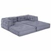 vidaXL Μαξιλάρι 2 pcs Γκρι 70 x 70 x 54 εκ Πολυεστέρας
