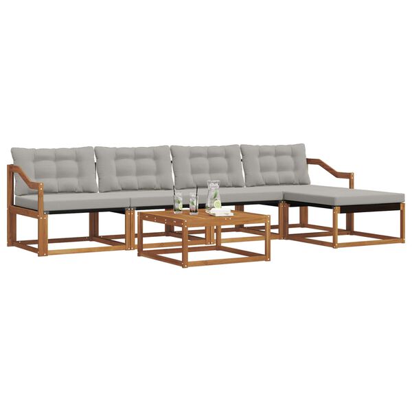 vidaXL &Sigma;&epsilon;&iota;&rho;ά &Kappa;&alpha;&nu;&alpha;&pi;έ &Epsilon;&xi;&omega;&tau;&epsilon;&rho;&iota;&kappa;&omicron;ύ 6 pcs &Phi;&upsilon;&sigma;&iota;&kappa;ό &kappa;&alpha;&iota; &Alpha;&nu;&omicron;&iota;&chi;&tau;ό &Gamma;&kappa;&rho;&iota;