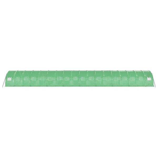 vidaXL Θερμοκήπιο Πράσινο 54 μ² 18 x 3 x 2 μ. με Ατσάλινο Πλαίσιο