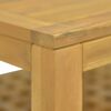 vidaXLΤραπεζάκι Σαλονιού 60 x 60 x 40 εκ. από Μασίφ Ξύλο Teak