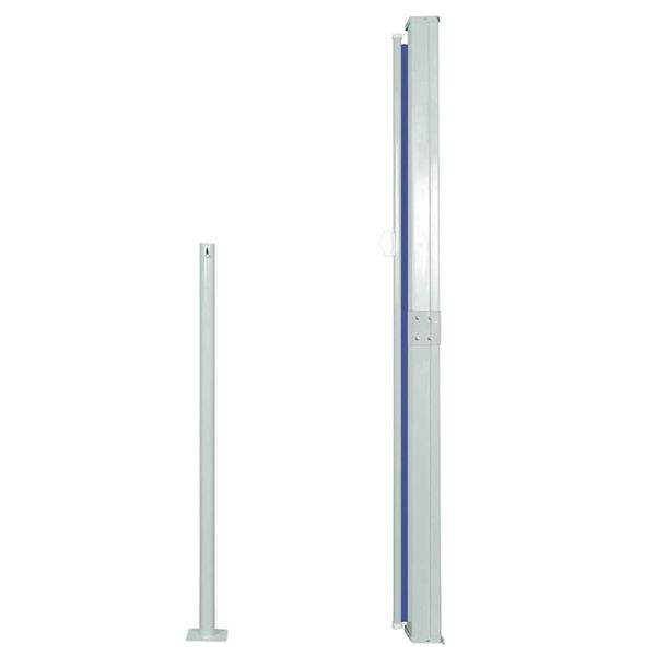 vidaXL Σκίαστρο Πλαϊνό Συρόμενο Μπλε 160 x 500 εκ.
