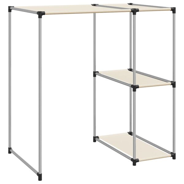 vidaXL Ραφιέρα για Πλυντήριο Κρεμ 87 x 55 x 90,5 εκ. από Σίδερο