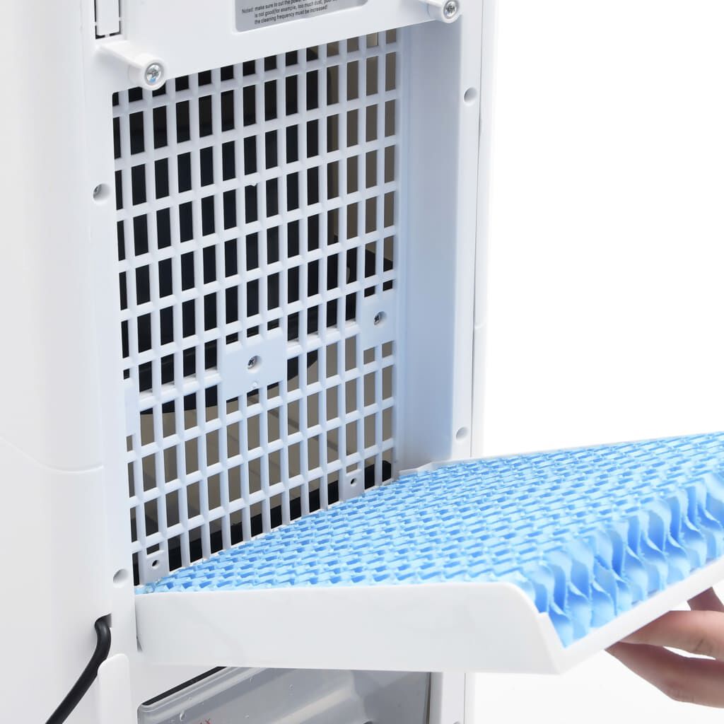 vidaXL Air Cooler Φορητό 3 σε 1 Ασπρόμαυρο 61 x 31 x 27 εκ. 65 W