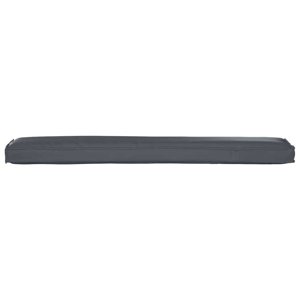 vidaXL Σετ Μαξιλαριών Πάγου 2 pcs Ανθρακί 200 x 40 x 8 εκ.