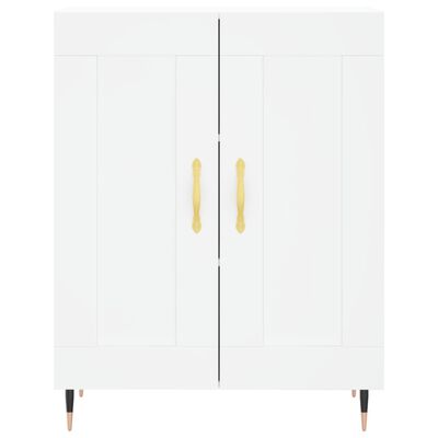 vidaXL Ντουλάπι Λευκό 69,5x34x180 εκ. από Επεξεργασμένο Ξύλο
