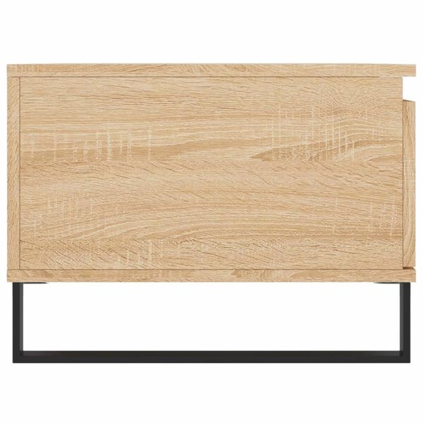 vidaXL Τραπεζάκι Σαλονιού Sonoma Δρυς 90x50x36,5 εκ. Επεξεργασμ. Ξύλο