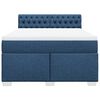 vidaXL &Kappa;&rho;&epsilon;&beta;ά&tau;&iota; Boxspring &mu;&epsilon; &Sigma;&tau;&rho;ώ&mu;&alpha; &Mu;&pi;&lambda;&epsilon; 160x200 &epsilon;&kappa;. &Upsilon;&phi;&alpha;&sigma;&mu;ά&tau;&iota;&nu;&omicron;