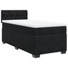 vidaXL &Kappa;&rho;&epsilon;&beta;ά&tau;&iota; Boxspring &mu;&epsilon; &Sigma;&tau;&rho;ώ&mu;&alpha; &Mu;&alpha;ύ&rho;&omicron; 90x200 &epsilon;&kappa;. &Beta;&epsilon;&lambda;&omicron;ύ&delta;&iota;&nu;&omicron;