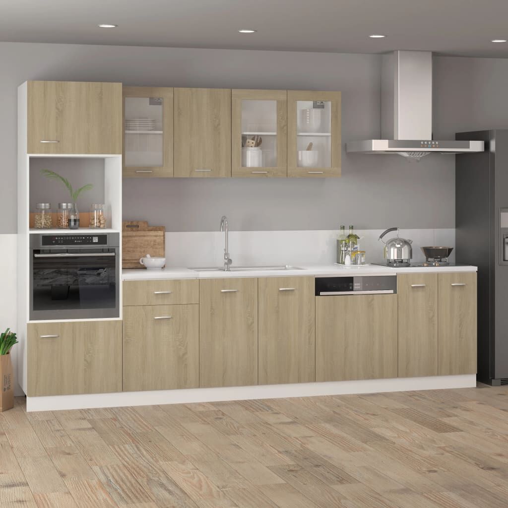 vidaXL Πρόσοψη Πλυντηρίου Πιάτων Lyon Sonoma Δρυς 59,5x3x67εκ.