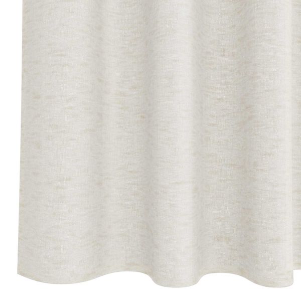 vidaXL Κουρτίνες με κουρτίνες 2 pcs Κρεμ 140 x 225 cm Πολυεστέρας