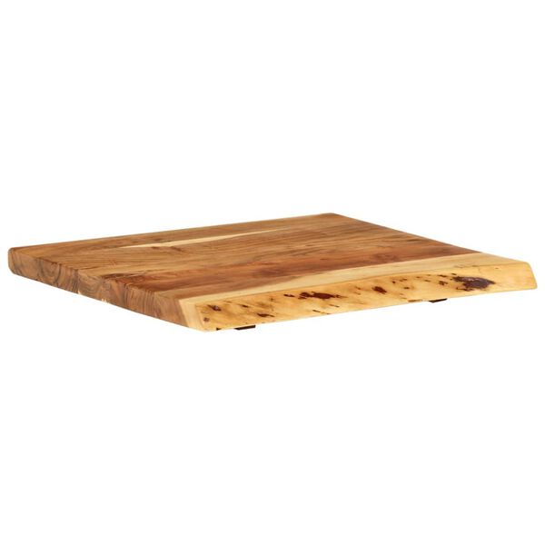 vidaXL Πάγκος Μπάνιου 58x52x3,8 εκ. από Μασίφ Ξύλο Ακακίας