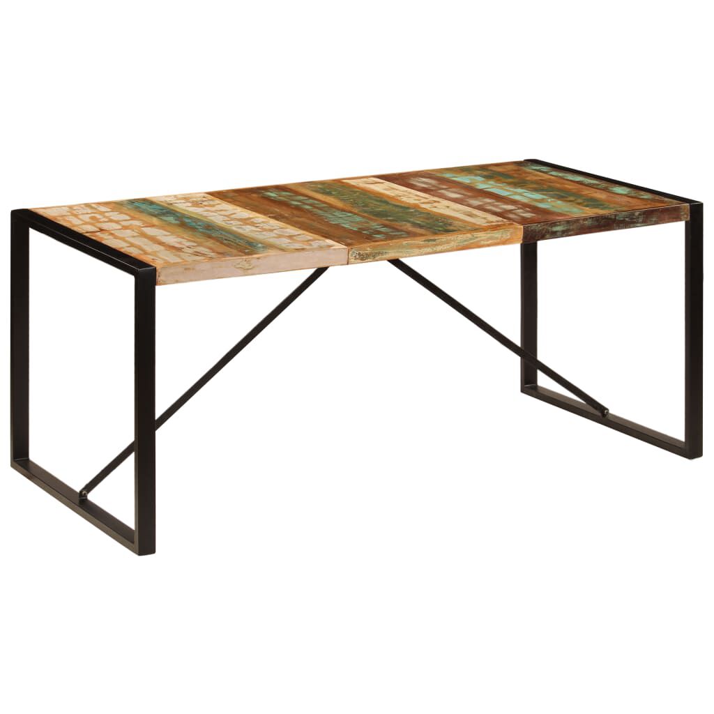 vidaXL Τραπεζαρία 180 x 90 x 75 εκ. από Μασίφ Ανακυκλωμένο Ξύλο