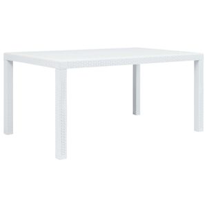 vidaXL &Tau;&rho;&alpha;&pi;έ&zeta;&iota; &Kappa;ή&pi;&omicron;&upsilon; &Lambda;&epsilon;&upsilon;&kappa;ό &mu;&epsilon; &Epsilon;&mu;&phi;ά&nu;&iota;&sigma;&eta; &Rho;&alpha;&tau;ά&nu; 150x90x72 &epsilon;&kappa;. &Pi;&lambda;&alpha;&sigma;&tau;&iota;&kappa;ό