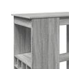vidaXL Τραπέζι Μπαρ Γκρι Sonoma 90x47,5x103,5 εκ. από Επεξεργ. Ξύλο