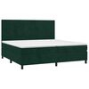 vidaXL &Kappa;&rho;&epsilon;&beta;ά&tau;&iota; Boxspring &mu;&epsilon; &Sigma;&tau;&rho;ώ&mu;&alpha; &Sigma;&kappa;&omicron;ύ&rho;&omicron; &Pi;&rho;ά&sigma;&iota;&nu;&omicron; 200x200&epsilon;&kappa;. &Beta;&epsilon;&lambda;&omicron;ύ&delta;&iota;&nu;&omicron;