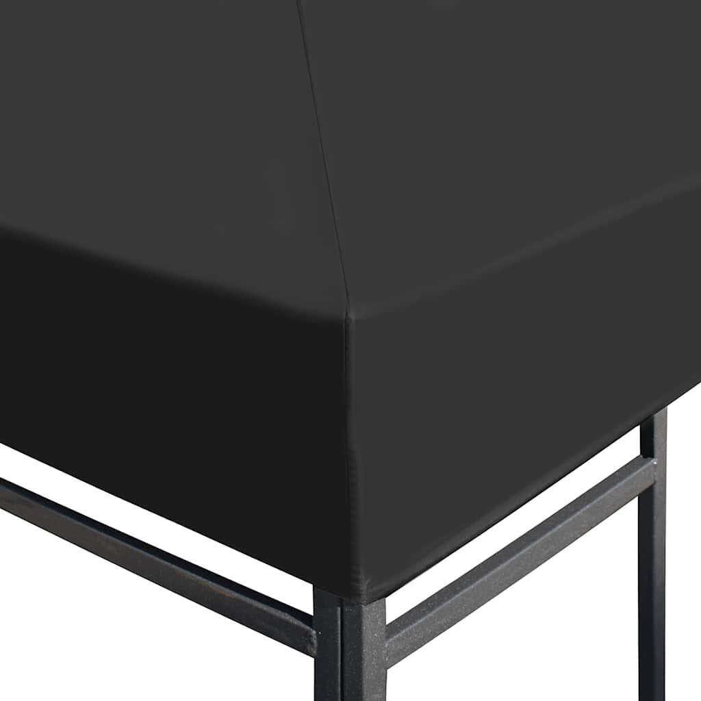 vidaXL Κάλυμμα για Κιόσκι Γκρι 3 x 3 μ. 310 γρ./μ²