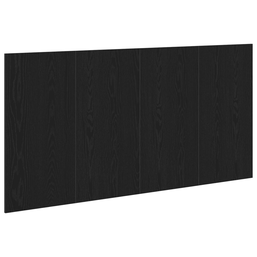 vidaXL Κεφαλάρι Μαύρης Δρυς 160x1,5x80 εκ. Φτιαγμένο από Χημικό Ξύλο