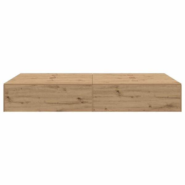 vidaXL Σκελετός Κρεβατιού artisan δρυς 200 x 120 x 31.5 εκ.
