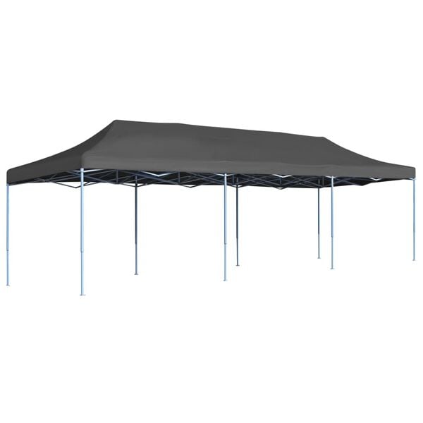 vidaXL Τέντα Εκδηλώσεων Πτυσσόμενη Pop-Up Ανθρακί 3 x 9 μ.