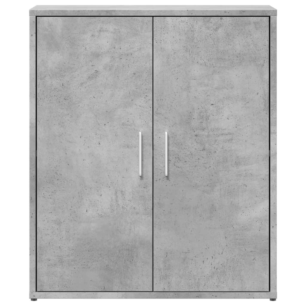 vidaXL Βοηθητικά Ντουλάπια 2 τεμ. Γκρι Σκυρ. 60x31x70εκ Επεξεργ. Ξύλο