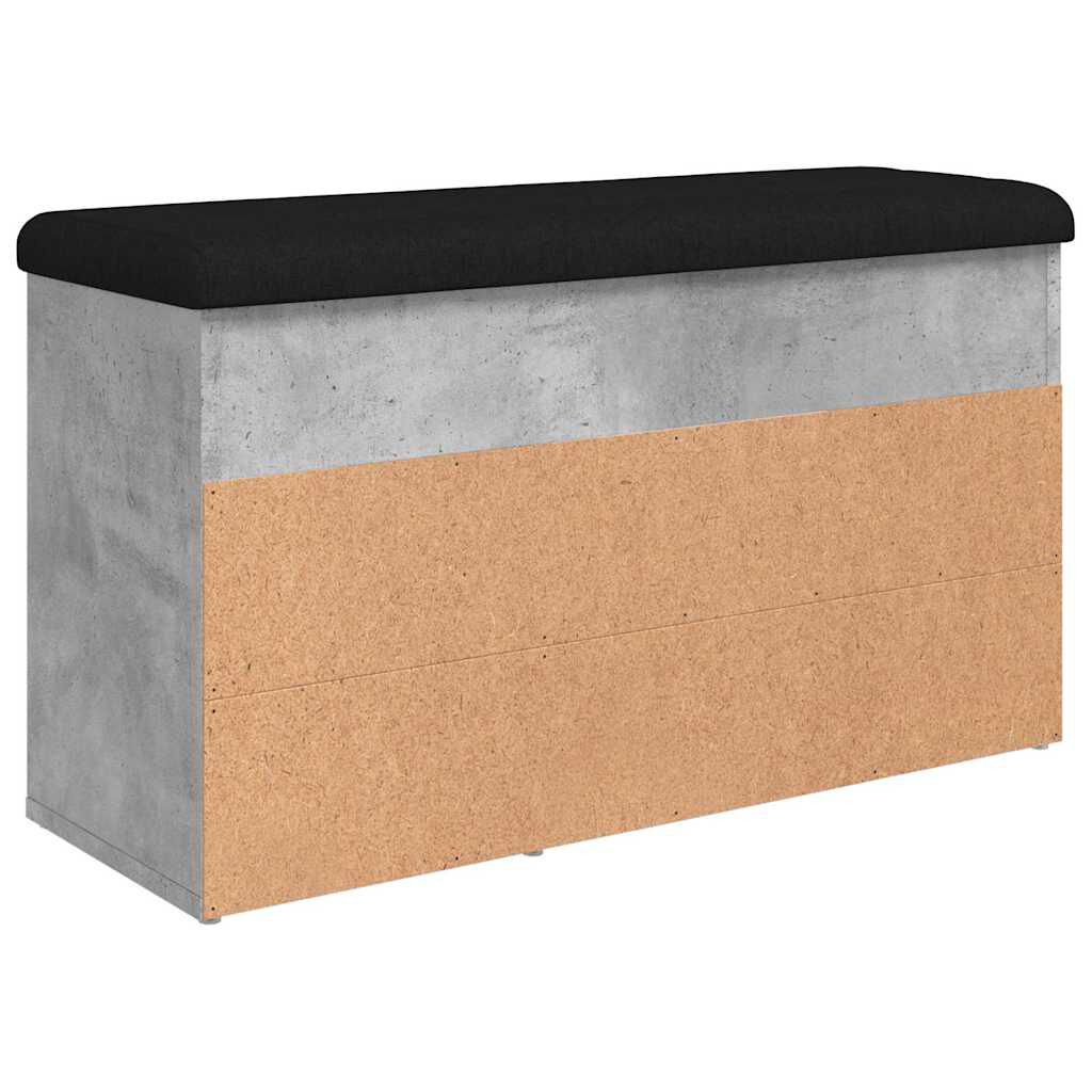 vidaXL Παπουτσοθήκη Γκρι Σκυρ. 82x32x45,5 εκ. από Επεξεργασμένο Ξύλο