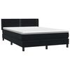 vidaXL &Kappa;&rho;&epsilon;&beta;ά&tau;&iota; Boxspring &mu;&epsilon; &Sigma;&tau;&rho;ώ&mu;&alpha; &Mu;&alpha;ύ&rho;&omicron; 160x210 &epsilon;&kappa;. &Beta;&epsilon;&lambda;&omicron;ύ&delta;&iota;&nu;&omicron;