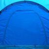 vidaXL Σκηνή Camping 9 Ατόμων Σκούρο Μπλε / Μπλε Υφασμάτινη