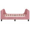 vidaXL Κρεβάτι Παιδικής Κρεβατοκάμαρας με Κεφαλάκι Ροζ 80 x 160 cm