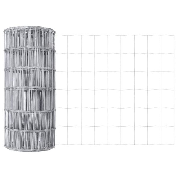 vidaXL Φράχτης Εuro 0,6 x 50 μ. Σίδηρος με επικάλυψη PVC